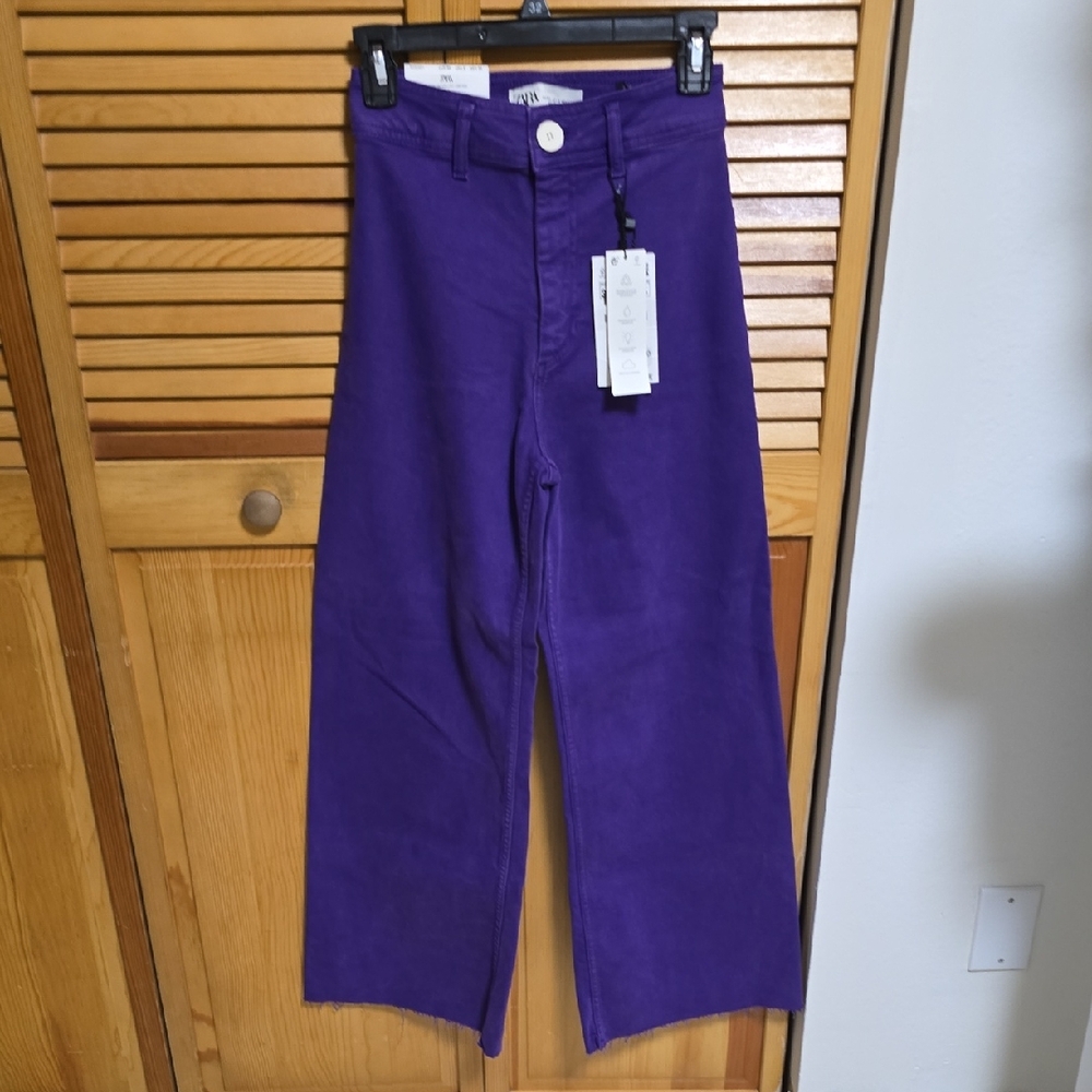 Zara Deep Purple Trousers